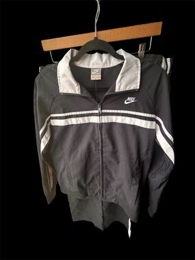 Nike blue and white y2k track suit nwot. Womens XL